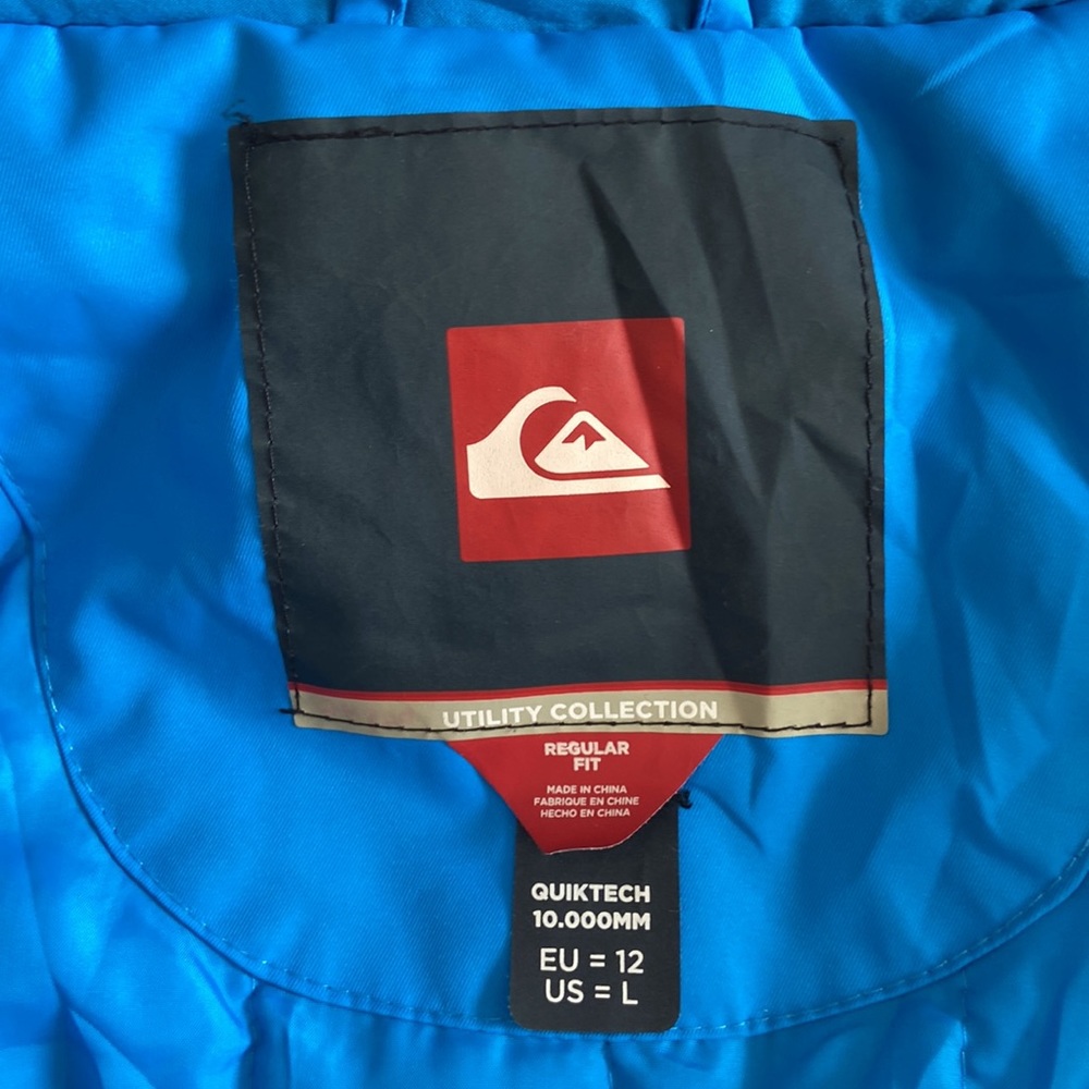 Quicksilver youth size 12 snowboarding winter jacket - Picture 6 of 12